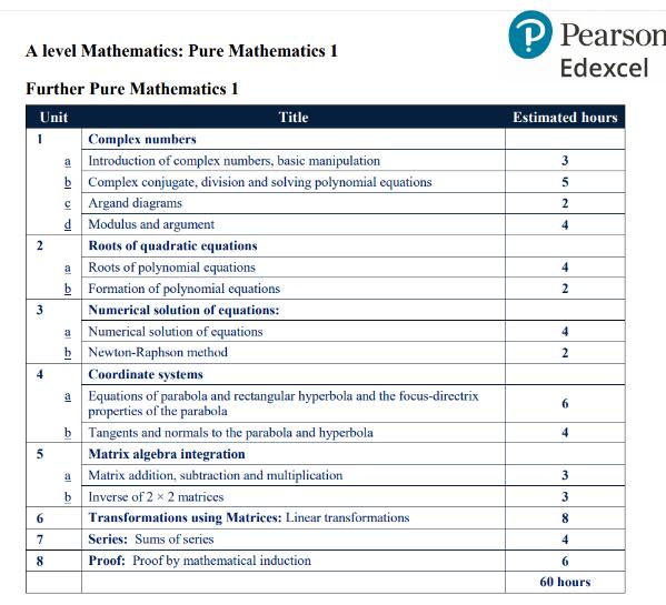 alevel高数学什么？为什么选进阶数学